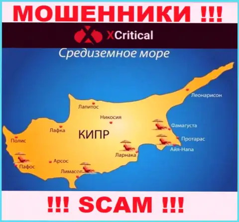 Cyprus - именно здесь, в офшоре, отсиживаются internet-мошенники X Critical