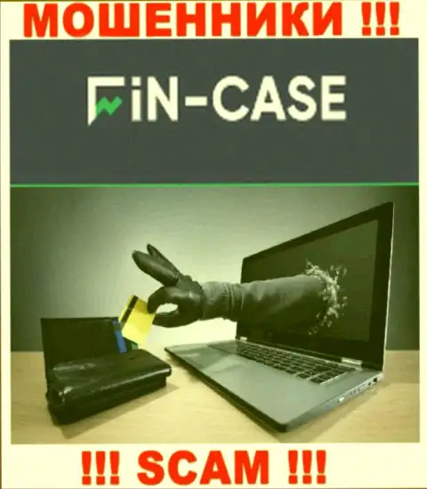 Не имейте дело с интернет мошенниками Fin Case, оставят без денег стопудово