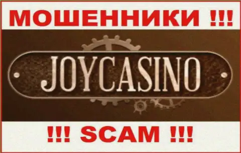 Логотип МОШЕННИКОВ ДжойКазино Ком