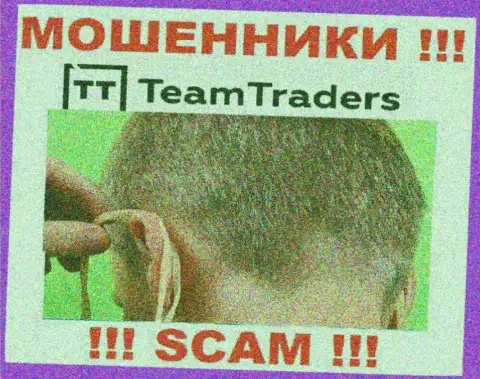 С организацией Team Traders не сможете заработать, затянут в свою компанию и сольют под ноль