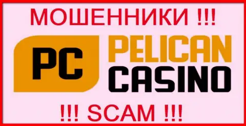 Логотип ОБМАНЩИКА PelicanCasino Games