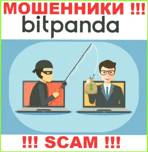 Даже не надейтесь, что с дилинговой организацией Bitpanda GmbH получится приумножить заработок, Вас дурачат