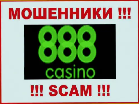 Логотип МОШЕННИКА 888 Casino