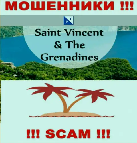 Офшорные internet-аферисты Plaza Trade скрываются тут - Saint Vincent and the Grenadines