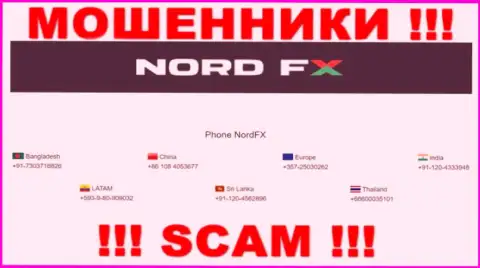 Не поднимайте трубку, когда названивают незнакомые, это могут оказаться мошенники из компании NordFX