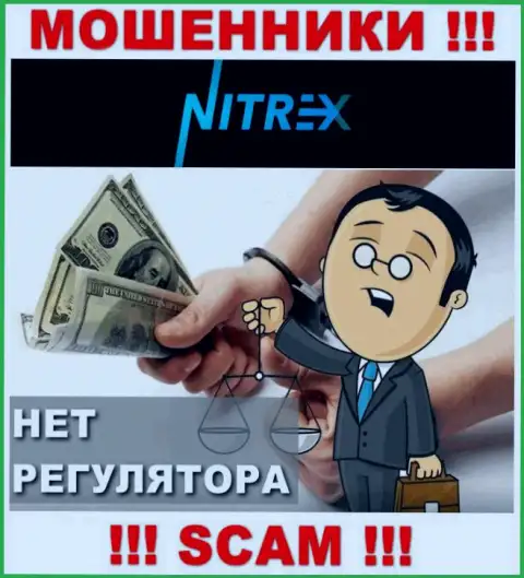 Вы не сможете вывести деньги, отправленные в организацию Nitrex - это интернет-разводилы !!! У них нет регулятора