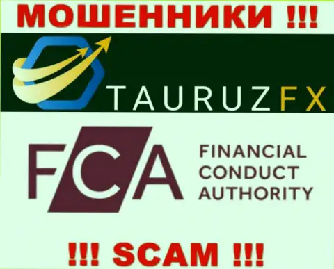 На портале ТаурузФИкс есть информация о их мошенническом регуляторе - FCA