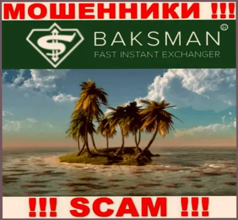 В компании BaksMan беспрепятственно сливают депозиты, скрывая инфу относительно юрисдикции