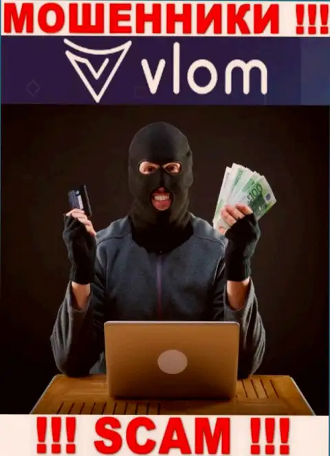 В организации VLOM LTD вешают лапшу на уши доверчивым клиентам и затягивают в свой лохотронный проект