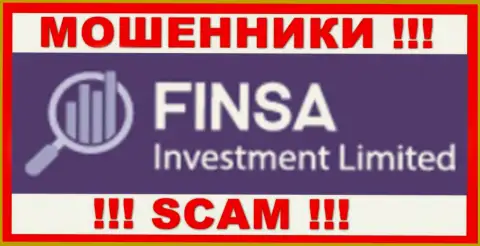 FinsaInvestment Limited - это SCAM !!! МОШЕННИК !!!