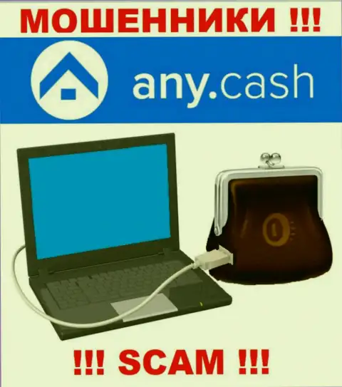 AnyCash это МАХИНАТОРЫ, род деятельности которых - Виртуальный online-кошелек