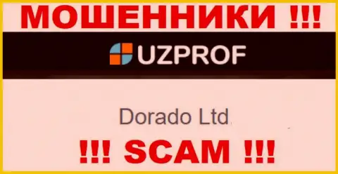 Компанией Uz Prof руководит Dorado Ltd - данные с официального web-сервиса мошенников