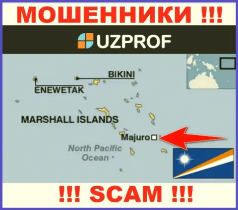 Базируются internet-шулера UzProf в оффшоре  - Маджуро, Маршалловы острова, будьте внимательны !!!