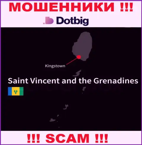 DotBig имеют офшорную регистрацию: Kingstown, St. Vincent and the Grenadines - будьте очень осторожны, лохотронщики