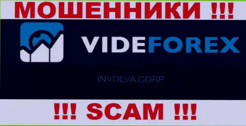 VideForex Com - это МОШЕННИКИ, а принадлежат они Инволва Корп