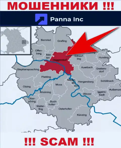 Panna Inc намерены не разглашать о своем настоящем адресе