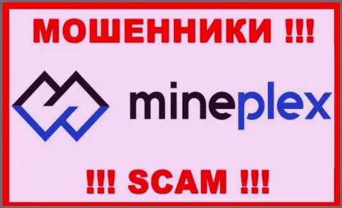 Логотип МОШЕННИКОВ Mine Plex