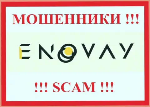 Логотип МОШЕННИКА EnoVay Info