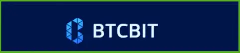 Официальный логотип криптовалютной онлайн обменки БТЦ Бит