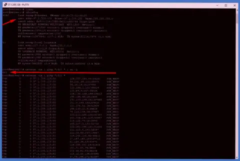 Пример DDoSовские атаки на сервер maximarkets.pro